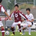 ２ゴールを奪って勝利に貢献した神戸U-18の米澤。ここ３試合ゴールがなかったが、２位のC大阪U-18を相手に大きな仕事をやってのけた。(C) Hideaki NAITO