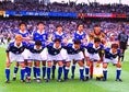 フランス・ワールドカップのジャマイカ戦のスタメン。日本はワールドカップ初勝利を賭けて戦った。(C) SOCCER DIGEST