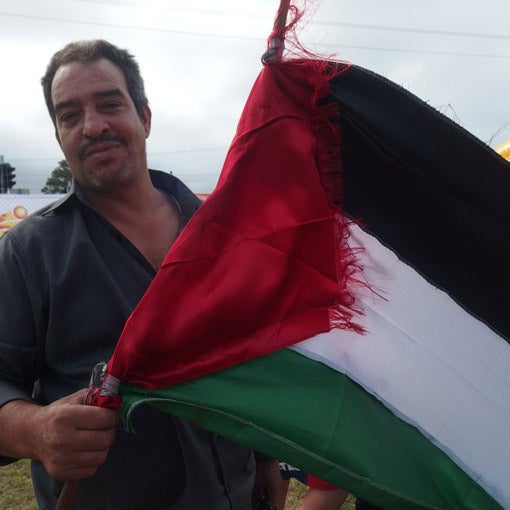 アジアカップ日記 手作り国旗に詰まったパレスチナの 言葉にできない気持ち サッカーダイジェストweb