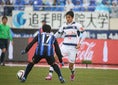 [Ｇ大阪 ２-２ FC東京]２ゴールを決めた武藤。（C）佐藤明（サッカーダイジェスト写真部）