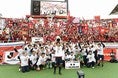 鹿島が３年ぶり６度目のナビスコカップ制覇。通算17個目のタイトルを獲得した。写真：小倉直樹（サッカーダイジェスト写真部）