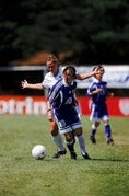 1999年にはアメリカで開催された女子ワールドカップに出場。結果は残念ながらグループリーグ敗退に終わった。(C) Getty Images