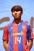 韓国代表MFのハ・デソン。写真：茂木あきら（サッカーダイジェスト写真部）