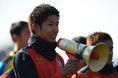 FC東京U-18からトップ昇格した柳。「少しでも早くチームに貢献できるよう頑張ります」写真：徳原隆元