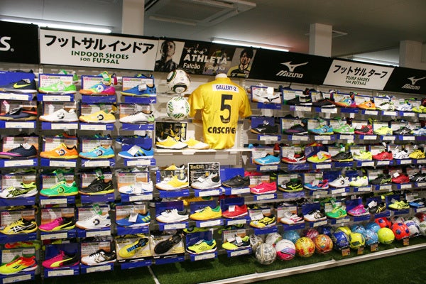 スポーツショップgallery 2の立川店がオープン オープニングセール開催中 サッカーダイジェストweb