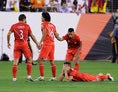 グループステージで王国ブラジルを蹴落としたペルーは、今大会も組織力の高さを感じさせた。　(C) Getty Images
