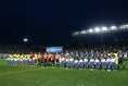 【U-23日本４-１南アフリカ】平日にも関わらず、15000人を超えるサポーターが松本平広域公園総合球技場アルウィンに集まった。写真：茂木あきら（サッカーダイジェスト写真部）