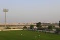 【タジキスタン戦前日練習】バーレーンサッカー協会の裏にあるグランドで練習。写真：小倉直樹（サッカーダイジェスト写真部）