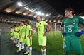 【ソウル 1-0 浦和】1位でグループリーグ突破を決めた浦和。しかし、試合には敗れたため選手たちに笑顔はなかった。写真:徳原隆元