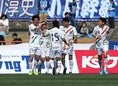 【水戸 ０－１ 町田】前半６分、中村がヘディングでゴール！写真：田中研治
