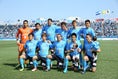 【横浜FC １－0 徳島】横浜FCのスターティングイレブン。写真：滝川敏之（サッカーダイジェスト写真部）