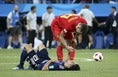 2018年ロシアW杯・決勝トーナメント１回戦・ベルギー対日本。　(C) Getty Images