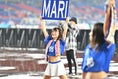【横浜FマリノスPHOTO】ハーフタイムを盛り上げたMINMIと10-FEET withトリコロールマーメイズ写真：金子拓弥(サッカーダイジェスト写真部)