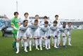 【横浜FC 0-2 山形 PHOTO】山形のスターティングイレブン。写真：滝川敏之