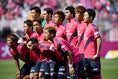 【Ｃ大阪 1－０ ＦＣ東京 PHOTO】Ｃ大阪スターティングメンバー。写真：徳原隆元
