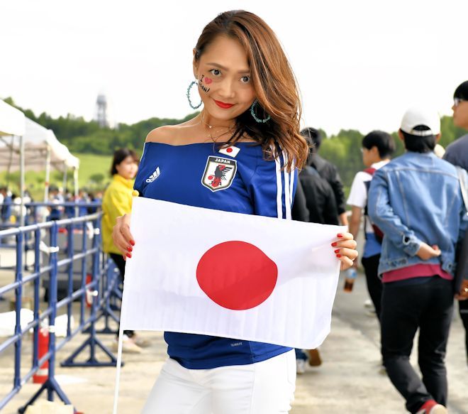 日本代表photo エルサルバドル戦を彩った 美女サポーター たち サッカーダイジェストweb