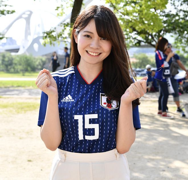 Photo 日本代表を応援する 美女サポーター を厳選 サッカーダイジェストweb