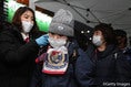【ACL 第１節PHOTO】全北現代１－２横浜FM｜会場の入り口では入念な検査も行われた｜写真：Getty Images