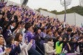 【ルヴァン杯GS第１節】横浜FC０－２広島｜ゴール裏から声援を送る広島サポーター。写真：田中研治