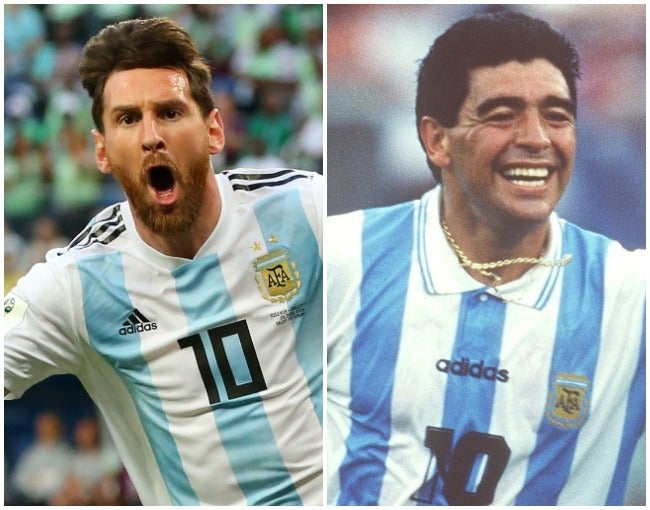 メッシはトップだけど マラドーナは 守備の名手カンナバーロがアルゼンチンの両雄を比較 サッカーダイジェストweb