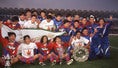 【１冠】1996年／Jリーグ／J史上初の通年制で20冠への第一歩となる優勝を果たす｜写真：サッカーダイジェスト