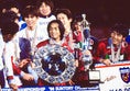 【４冠】1998年／Jリーグ／前年に続き磐田とのチャンピオンシップ決戦。２試合合計４－２と宿敵を抑え込み、優勝を果たす（第１戦：磐田１－２鹿島、鹿島２－１磐田）｜写真：サッカーダイジェスト