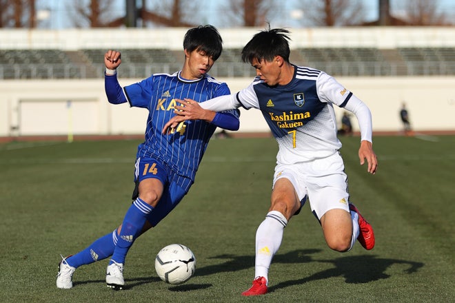 高校サッカー選手権１回戦photo 鹿島学園１ ０海星 鹿島学園 土井紅貴の決勝弾で海星との接戦を制し 二回戦へ サッカーダイジェストweb