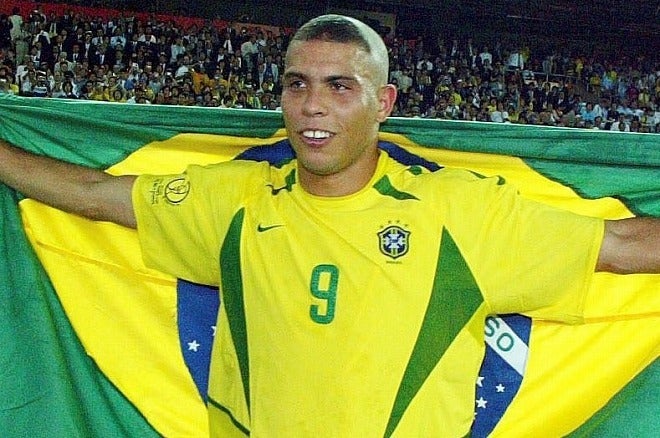 ほぼ新品ですロナウド（ブラジル代表）　2002年W杯