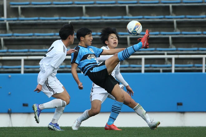 高校サッカー選手権１回戦photo 羽黒１ ２岡山学芸館 岡山学芸館が逆転で羽黒を破り 2回戦に進出 サッカーダイジェストweb