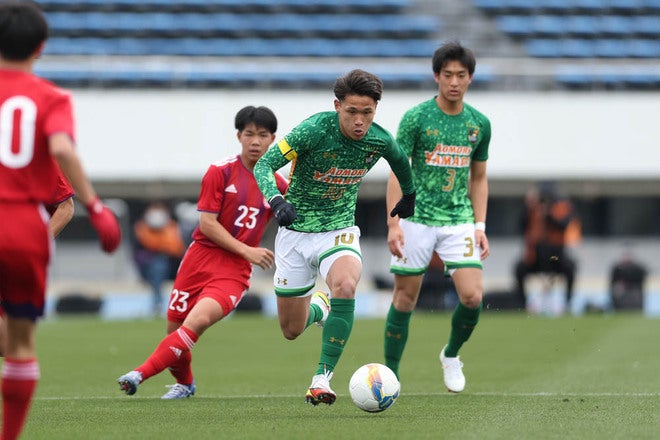 高校サッカー選手権２回戦PHOTO】大社０-６青森山田｜圧巻のゴール 