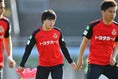 【沖縄キャンプPHOTO】相馬勇紀／名古屋グランパス｜写真：金子拓弥（サッカーダイジェスト写真部）