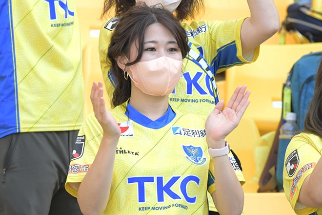 Photo カンセキスタジアムに駆けつけた栃木scサポーターたち サッカーダイジェストweb