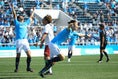 【J2第19節PHOTO】横浜FC1－0山口｜ゴールを喜ぶ亀川諒史。写真：滝川敏之