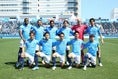 【J2第19節PHOTO】横浜FC1－0山口｜横浜FCのスターティングイレブン。写真：滝川敏之