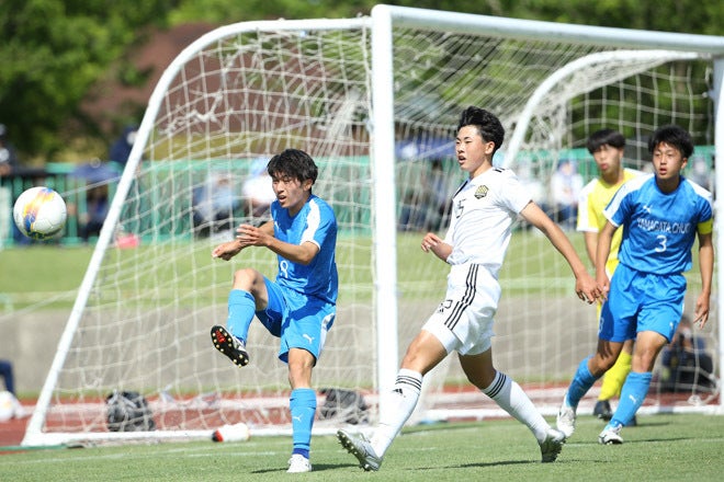 インターハイ予選 山形県決勝 山形中央２ １羽黒 羽黒の反撃を１点に抑えた山形中央が ４大会ぶり12回目のインターハイ出場を決める サッカー ダイジェストweb