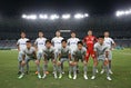 【J２第36節PHOTO】東京V０-２秋田｜秋田のスターティングイレブン。写真：滝川敏之