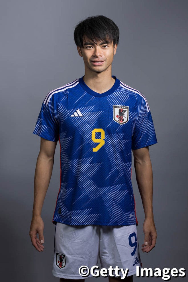 サッカー日本代表　ユニフォーム　三笘薫