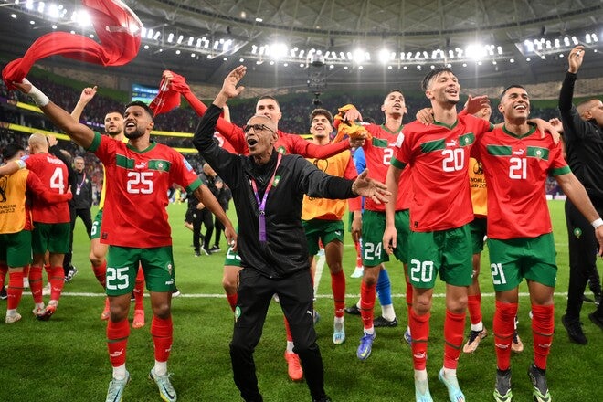 歴史を動かしたー モロッコの大躍進が反響 ポルトガル撃破でアフリカ勢初のベスト４ お見事 すごい W杯準々決勝 サッカーダイジェストweb