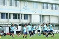 【PHOTO】序盤は静かに黙々と集中を高める雰囲気で始まった／ジュビロ磐田トレーニング｜写真：梅月智史（サッカーダイジェスト写真部）