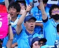 【PHOTO】横浜FCサポーター｜写真：田中研治（サッカーダイジェスト写真部）