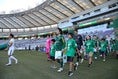 【PHOTO】J２第28節 東京V 0－0 水戸｜入場する両チーム｜写真：滝川敏之