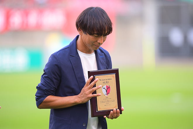 PHOTO】アントラーズ功労賞認定記念イベント開催！記念盾授与式と