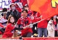 【PHOTO】いわきFCサポーター｜写真：田中研治（サッカーダイジェスト写真部）