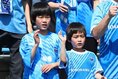 【PHOTO】横浜FCサポーター｜写真：梅月智史（サッカーダイジェスト写真部）