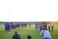【PHOTO】カタールの日本人学校に通う生徒たちと練習前に交流！｜写真：金子拓弥（サッカーダイジェスト写真部）