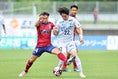 【PHOTO】仙波大志（岡山）と柳澤亘（徳島）｜写真：梅月智史（サッカーダイジェスト写真部）