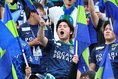【PHOTO】徳島ヴォルティスサポーター｜写真：梅月智史（サッカーダイジェスト写真部）