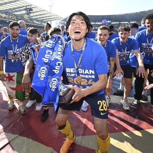 町田浩樹の決勝点でユニオンがベルギーカップ制覇！【現地発】