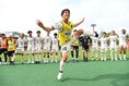 【PHOTO】勝利のラインダンスで今井那生が大暴れ！｜写真：鈴木颯太朗