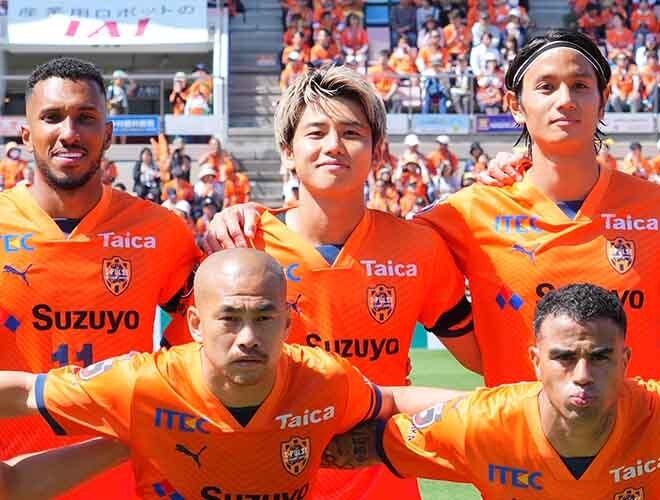 清水エスパルス PHOTO】自身のJ100試合出場セレモニー直後の前半